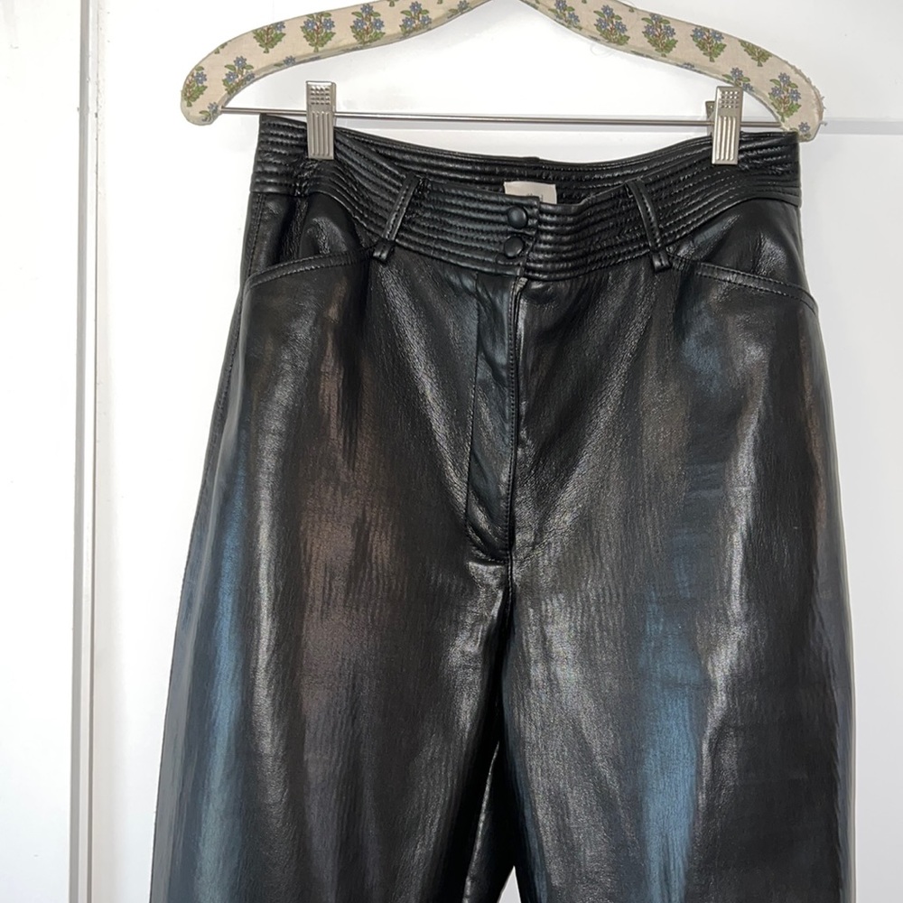 Aritzia Funk Leather Pants